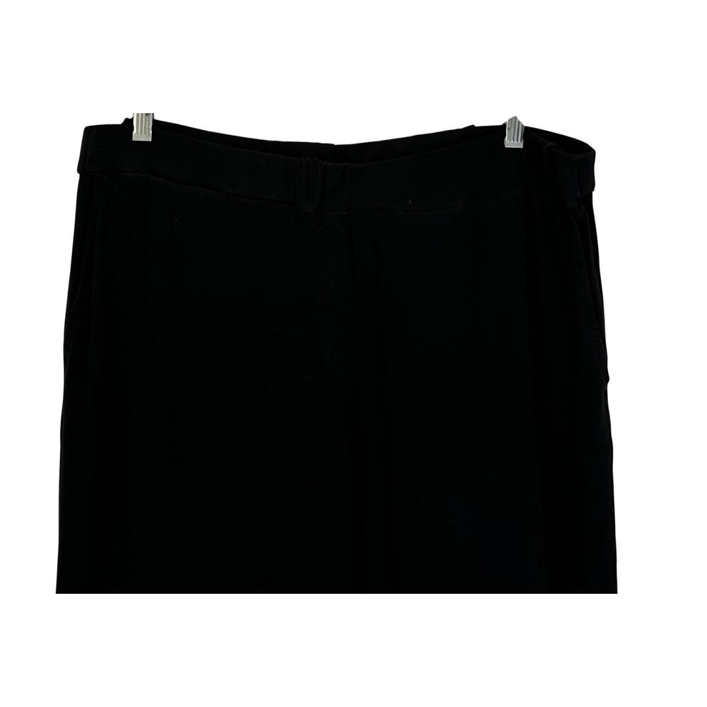 J. Jill Wearever Full Leg Pant Black Plus Size 2X - Picture 3 of 7
